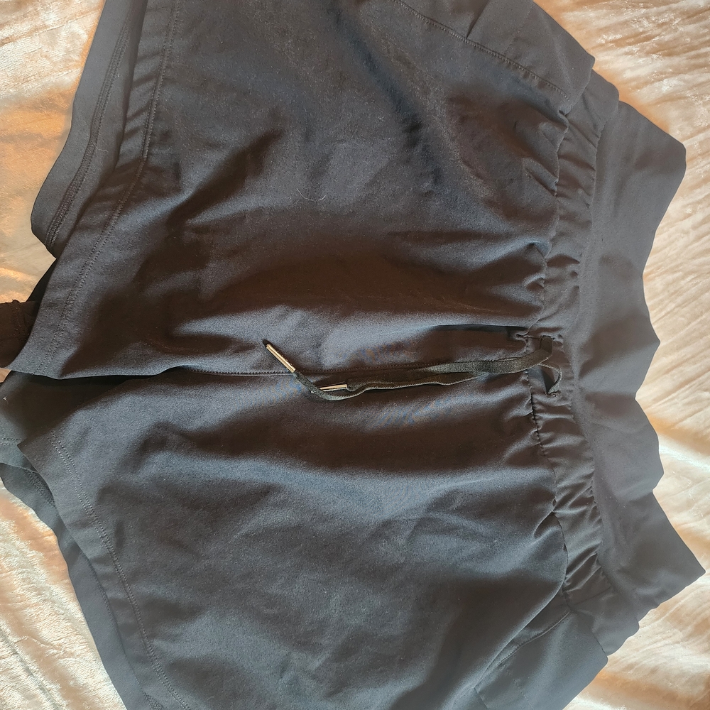 Black Drawstring Shorts